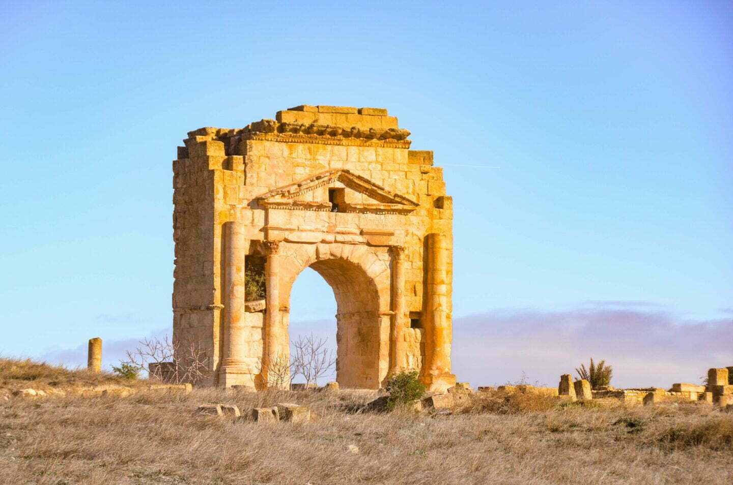 Tunesien - Makthar, eine unruhige Nacht und eine numidische Stadt voller römischer Überreste