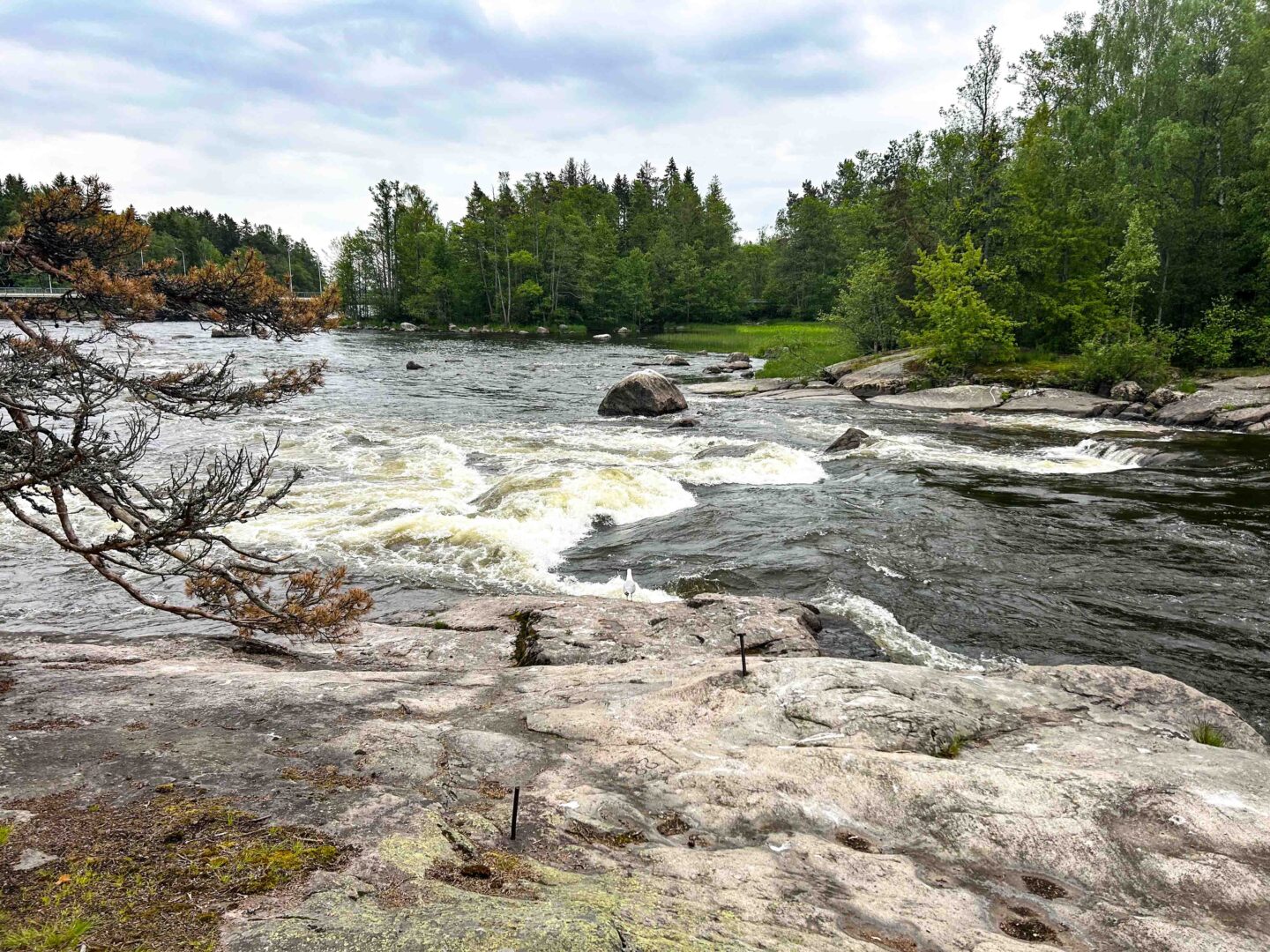 Finnland – Ein Morgen in Langinkoski – Russland und dem Zaren ganz nah